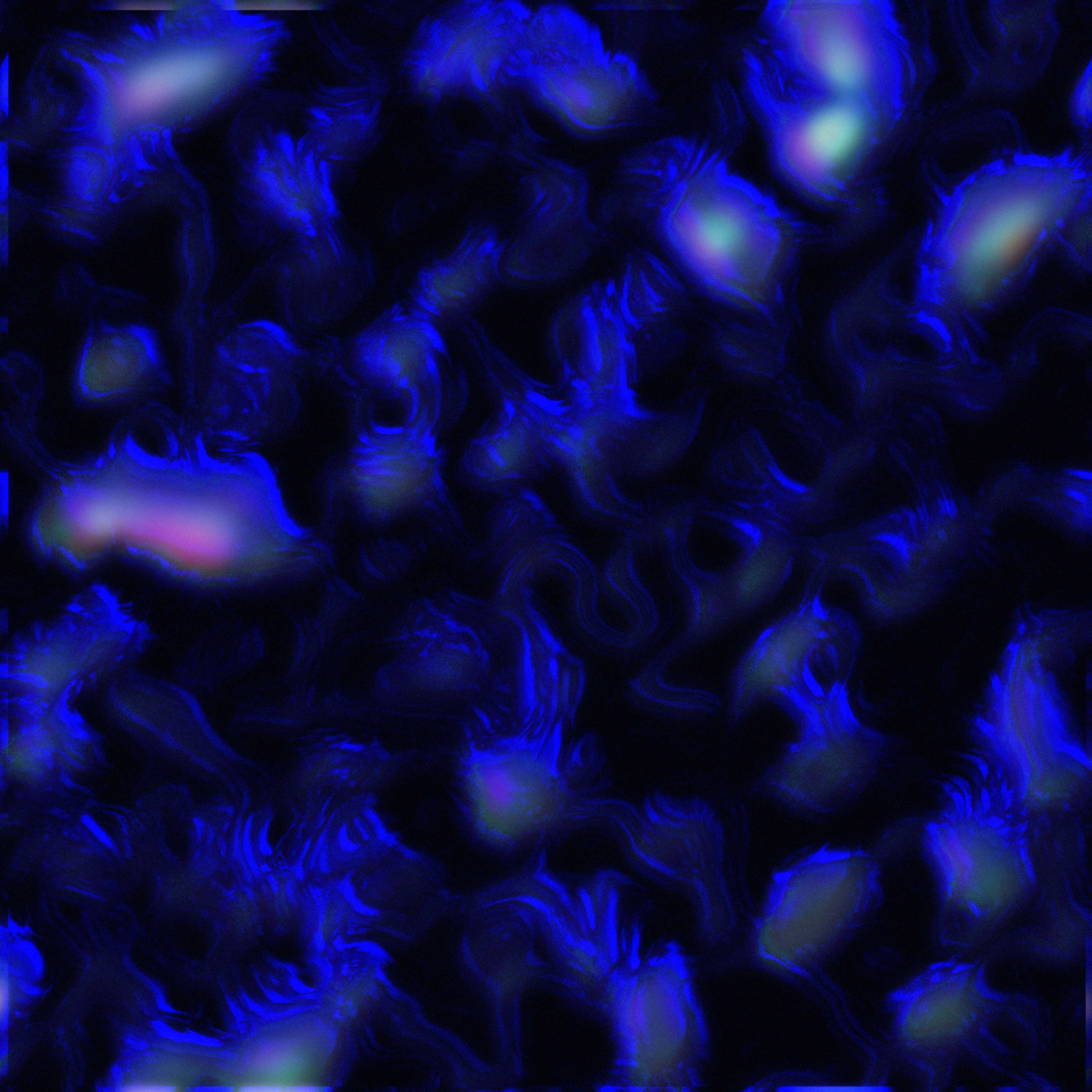 A further-displaced field carrying traces of both The Gap and The Echo. Prime-number pixel offsets so the displacement never repeats.